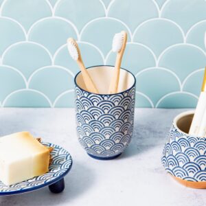 Ceramic Bathroom Tumbler