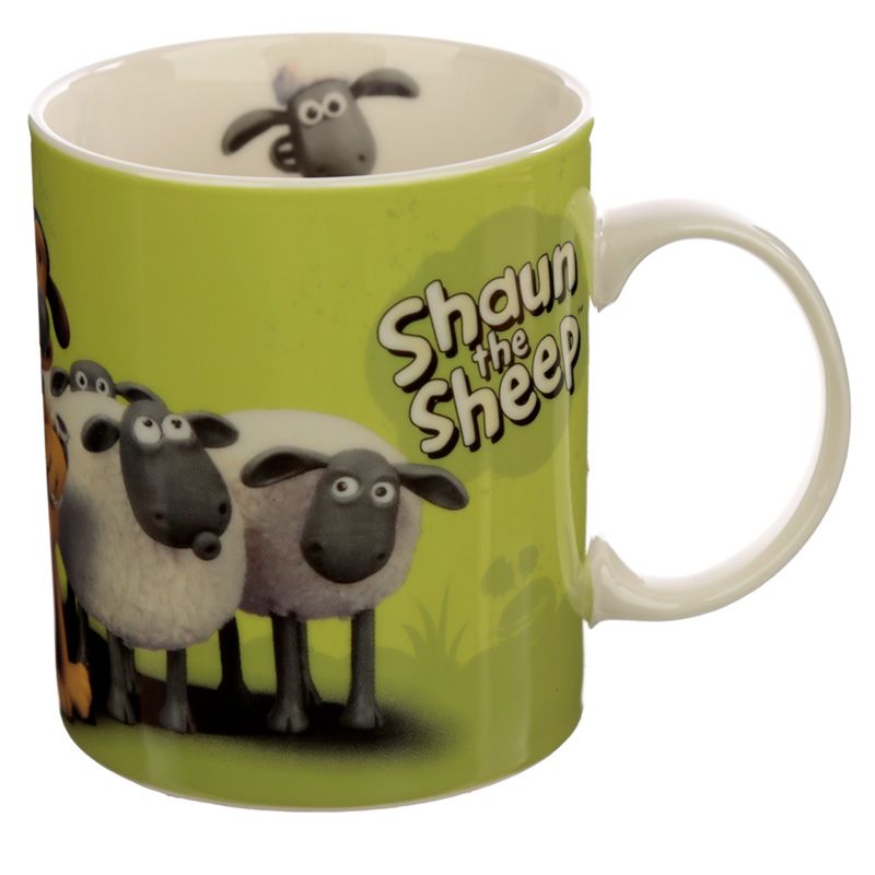 Shaun the Sheep Porcelain Mug - Green